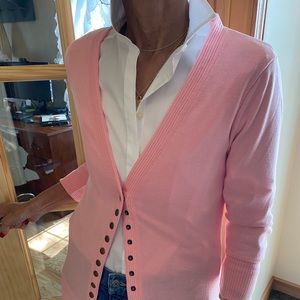 Pink Spring Light sweater, Size M, Brand So Perla